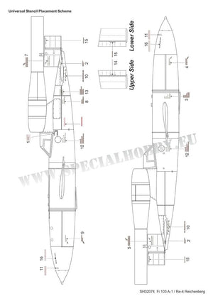 Special Hobby 32074 Fieseler Fi 103R / V-1 Reichenberg 1/32 – image 3
