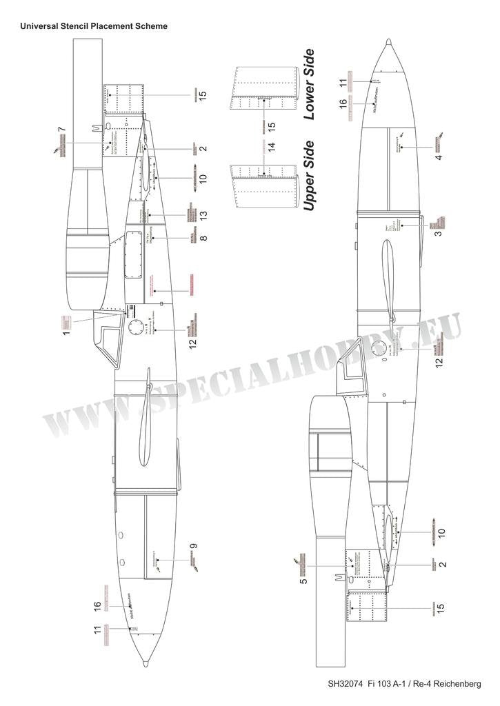 Special Hobby 32074 Fieseler Fi 103R / V-1 Reichenberg 1/32 – image 3