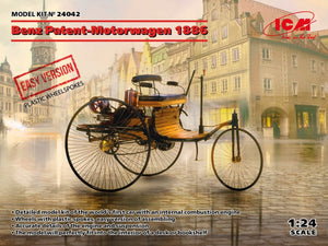 ICM 24042 Brevet Benz-Motorwagen 1886 – version EASY 1/24