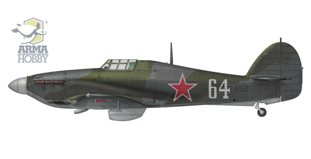 Arma Hobby 70045 Hurricane Mk II A/B/C Coffret Deluxe Front de l&amp;#39;Est 1/72 – immagine 6