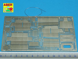 Aber 35A109 Caisses de rangement et équipement supplémentaire pour char allemand Pz.Kpfw. 38 (t) (1/35) – image 2