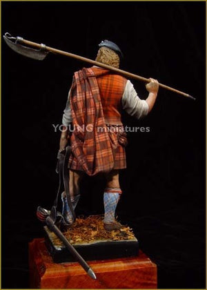 Young Miniatures YH9004 Highland Clansman 1746 90mm – zdjęcie 5