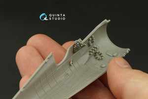 Intérieur imprimé en 3D et coloré sur papier décalcomanie Quinta Studio QD48335 PZL P.11c (Arma Hobby) 1/48 – Bild 7