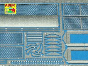 Grilles Aber 35G16 pour chars russes KV-1 et KV-2 (1/35) – image 3