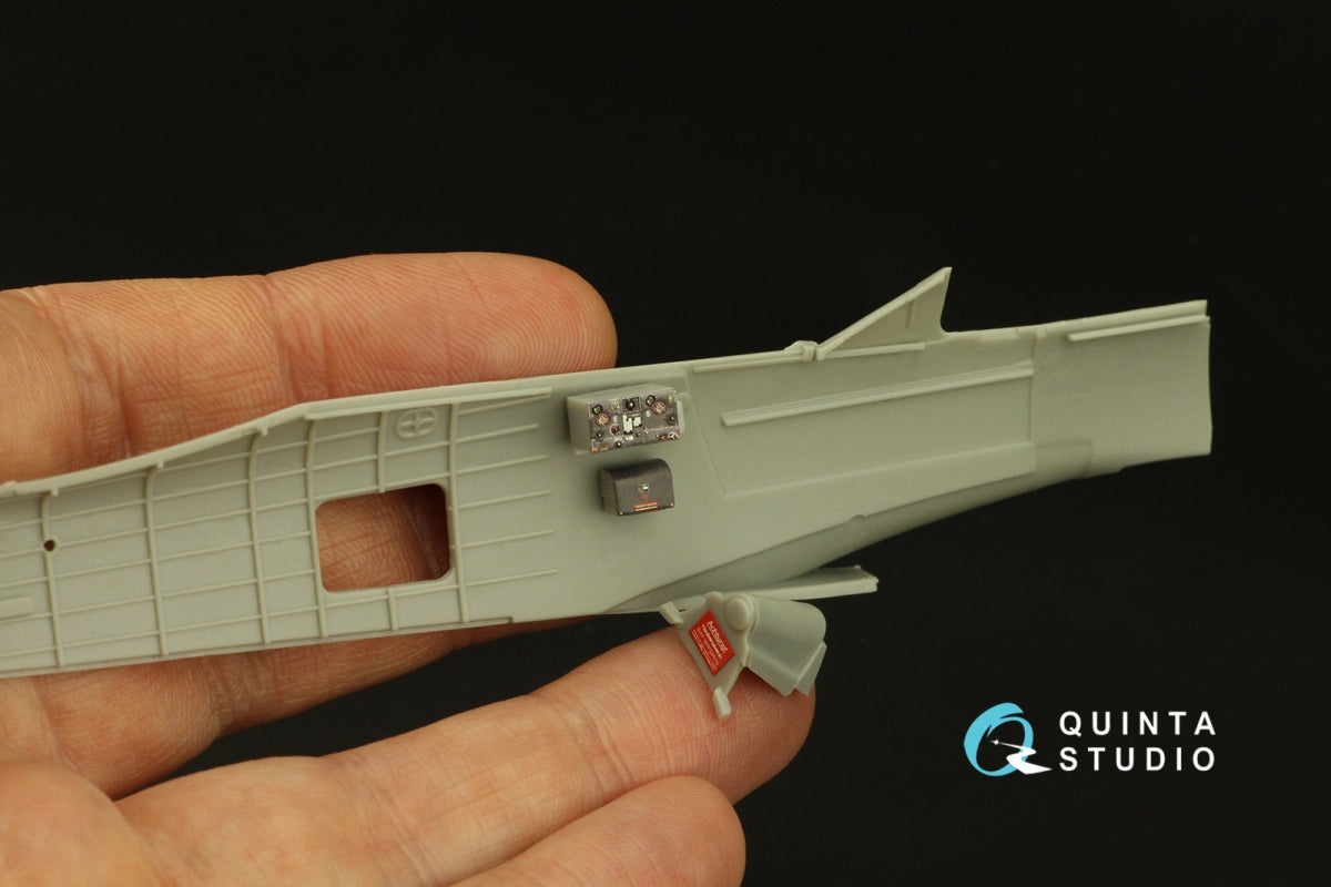 Quinta Studio QD48376 Ta 152H 3D-Printed &amp;amp; coloured Interior on decal paper (Zoukei Mura) 1/48 – zdjęcie 8