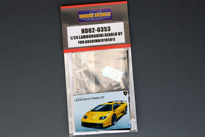 Hobby Design HD02-0353 Lamborghini Diablo GT pour Aoshima 01050 1/24