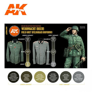 AK Interactive AK11627 FIELD GREY (FELDGRAU) UNIFORMS – zdjęcie 2