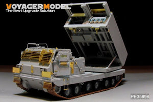 Voyager modèle PE35898 moderne US M270A1 Mittlere Artillerie Racketen système de base pour TRUMPETER 1/35 – image 5