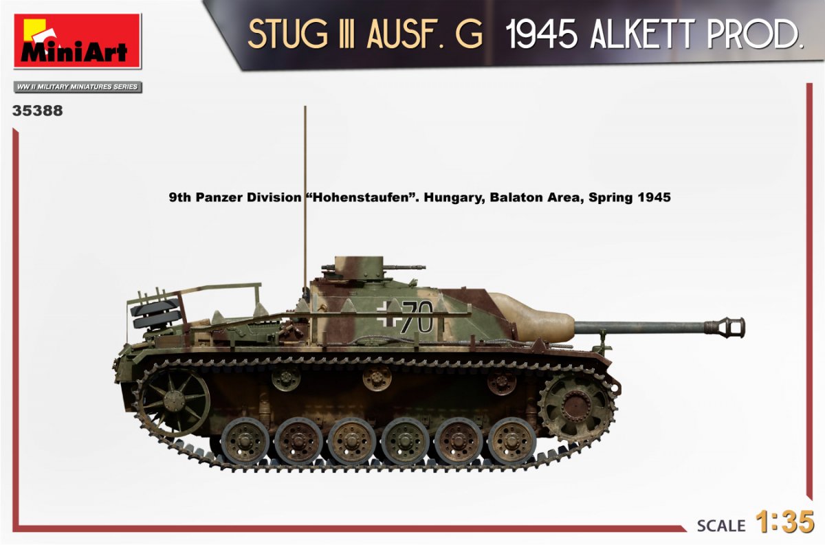 MiniArt 35388 STUG III AUSF. G 1945 ALKETT PROD. 1/35 – image 13