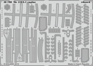 Moteur Eduard 48798 Me 410A-1 MENG 1/48