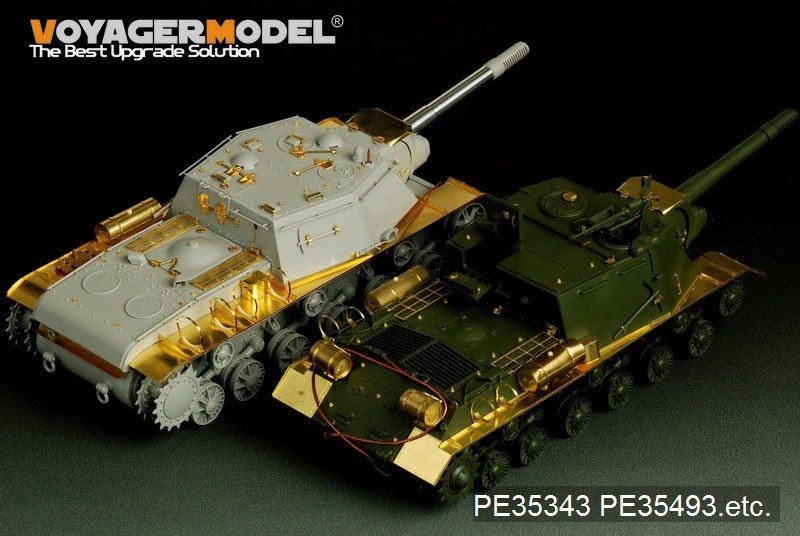Maquette Voyager PE35493, SU-152 soviétique de la Seconde Guerre mondiale (version de base, fin de production) pour TRUMPETER 05568, échelle 1/35 – Bild 14