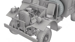 Camion de patrouille Thunder Model 35310 LRDG F30 avec plateau arrière décalé, échelle 1/35 – imagen 4