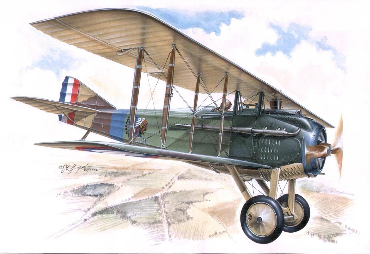 Special Hobby 48010 SPAD VII C1 RFC et service aérien américain 1/48