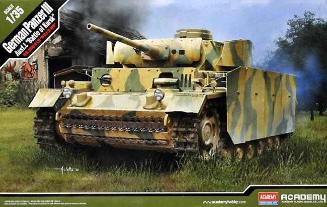 Maquette Academy 13545 Panzer III Ausf L allemand « Bataille de Koursk » au 1/35