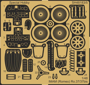 Special Hobby 48183 IMAM (Romeo) Ro.37 Moteur A30 1/48 – image 4