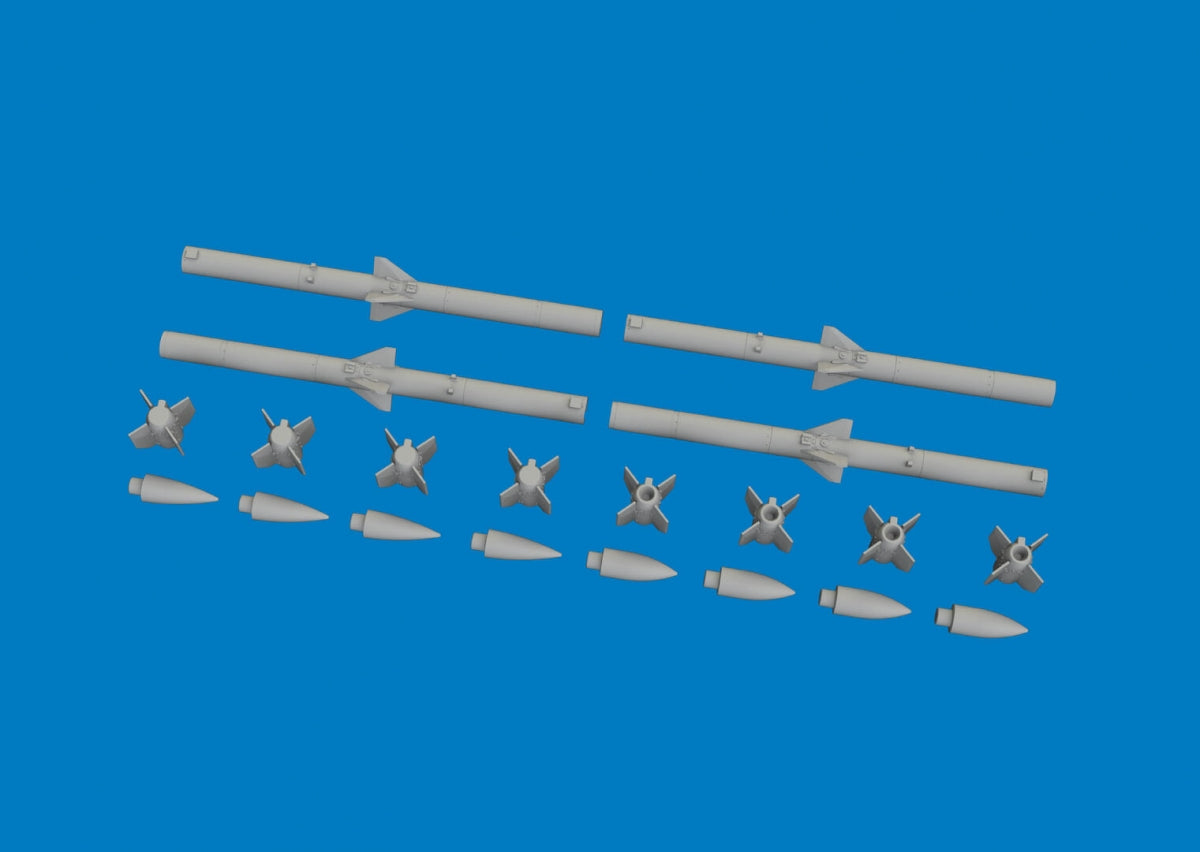 Eduard 6481177 AIM-120 C air-to-air missile (3D-Printed) 1/48
