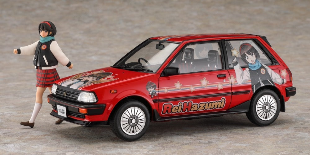 Hasegawa SP633 Toyota Starlet EP71 &amp;quot;Rei Hazumi&amp;quot; avec figurine 1/24 – image 2