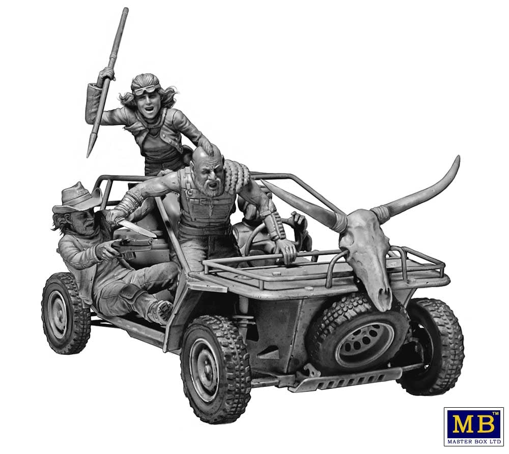 Master Box 35251 Desert Battle Series. Buffalo Clan. To catch a Thief-2 1/35