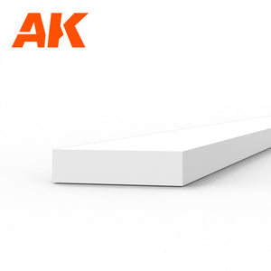 AK Interactive AK6522 BANDES 1,00 X 4,00 X 350MM – BANDE DE STYRÈNE – (10 UNITÉS) – immagine 2