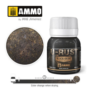Munitions de Mig 2252 U-RUST NOIR OXYDE (40 ml)