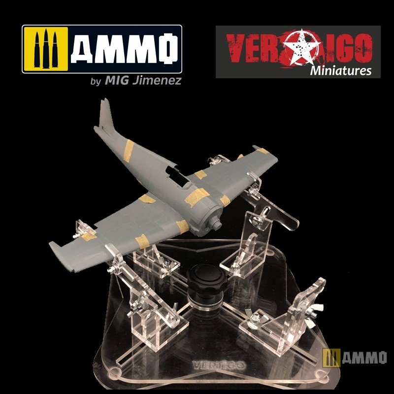 Aérographe Vertigo VMP025 II, avec base rotative 