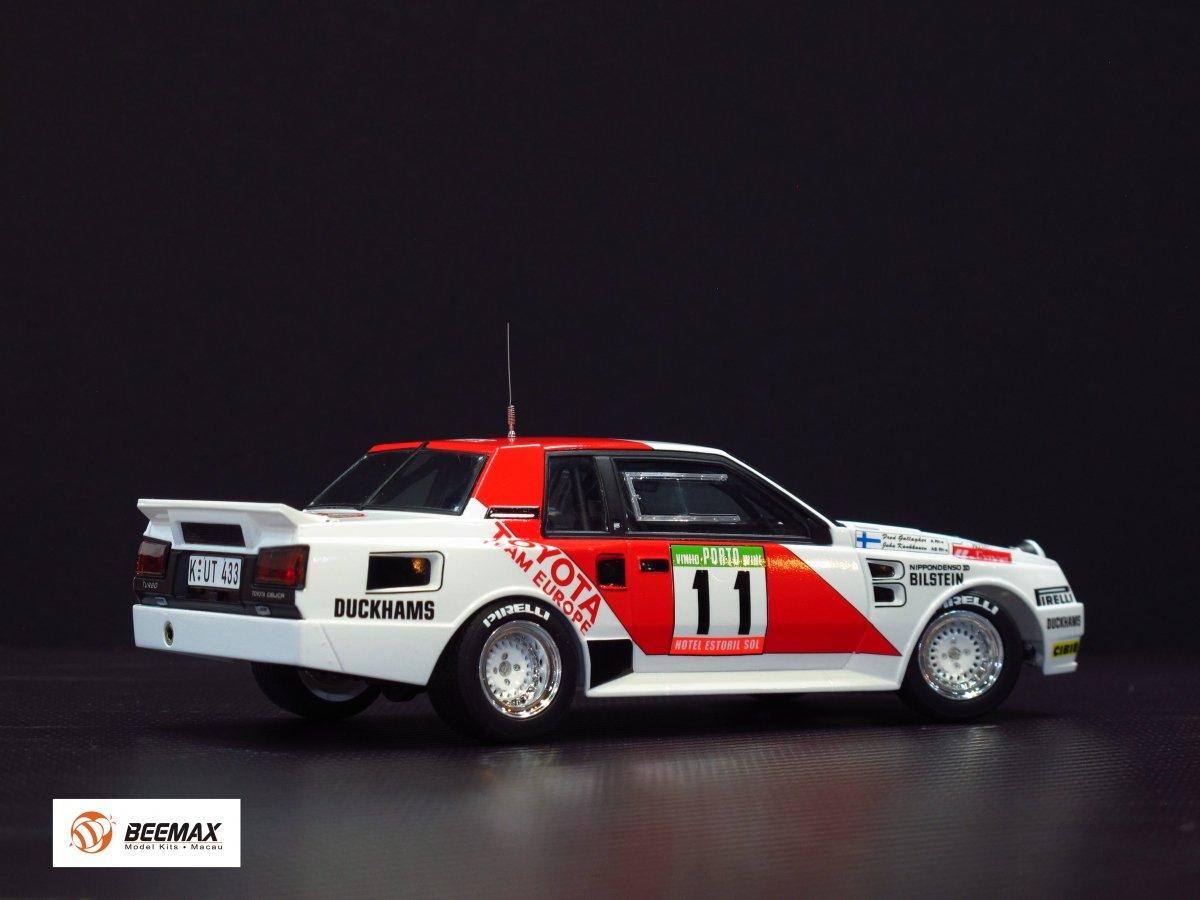 Beemax 24011 Toyota TA64 Celica &amp;#39;84 VERSION RALLYE DU PORTUGAL (1/24) – imagen 4