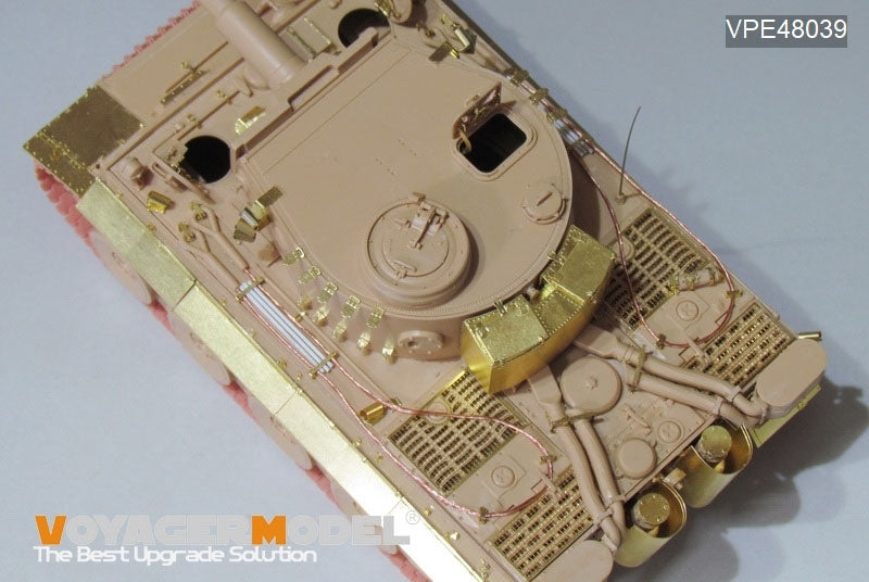 Maquette Voyager VPE48039 Tiger I allemand de la Seconde Guerre mondiale, première production, pour USTAR NO-006, échelle 1/48 – image 9
