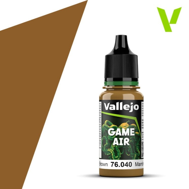 Vallejo 76040 Game Air - Cuir Marron 18 ml