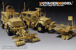 Kit de mise à niveau Voyager Model PE351104 pour rouleau de déminage moderne de l&amp;#39;armée américaine, compatible avec PANDA HOBBY au 1/35 – Bild 4