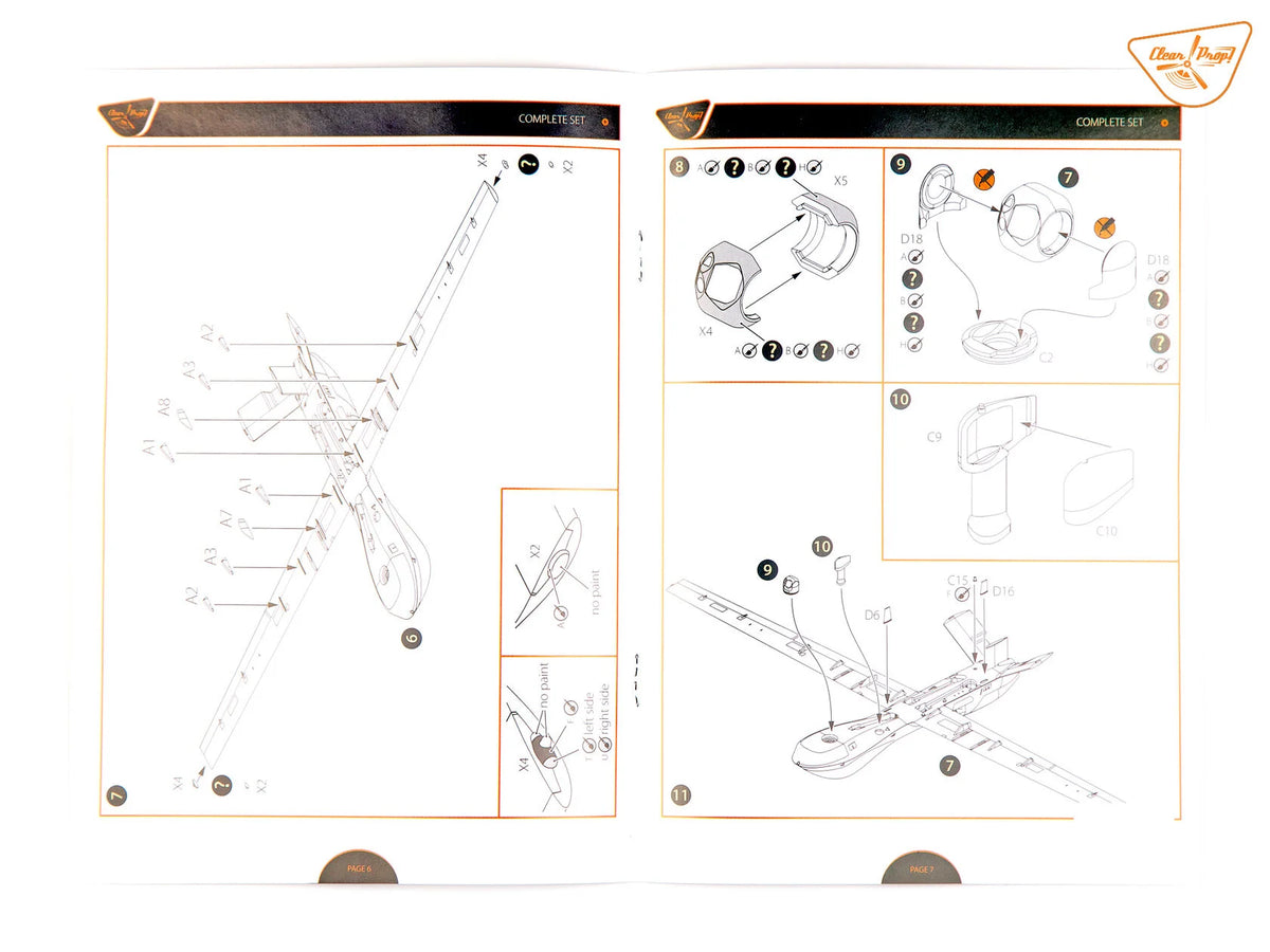 Clear Prop! CP72029 H-75M Hawk 1/72 – Bild 31