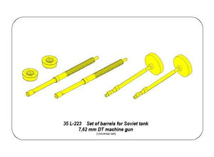 Aber 35L-223 Zestaw 2 luf do radz. km DT 1/35 – zdjęcie 2