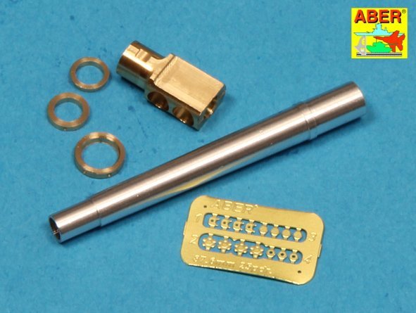 Aber 35L-127 Canon tardif MK2 avec frein de bouche pour 25 livres britanniques (1/35)
