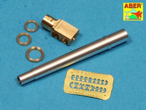 Aber 35L-127 Canon tardif MK2 avec frein de bouche pour 25 livres britanniques (1/35)
