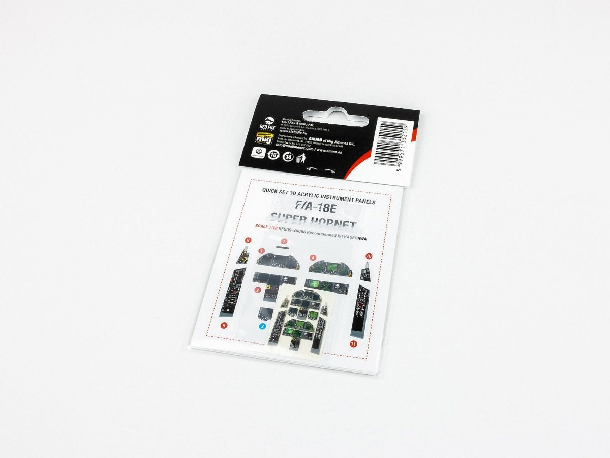 Red Fox Studio QS-48066 F/A-18E Super Hornet Hasegawa 1/48 – immagine 2