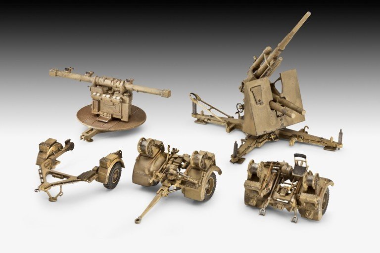 Revell 03174 8.8 cm Flak 36 (Fire Director 40, Sd.Ah. 202 &amp;amp; 52) (1/72) – Bild 2