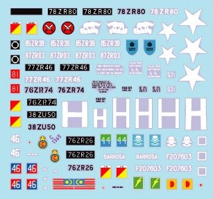 Star Decals 35-C1365 Voiture blindée Daimler 2 Service britannique de la guerre froide 1/35 – immagine 3