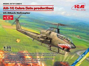 ICM 53031 AH-1G Cobra (production tardive) Hélicoptère d&amp;#39;attaque américain 1/35