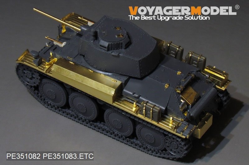 Maquette Voyager PE351082 Pz.Kpfw.38(t) Ausf.E/F allemand de la Seconde Guerre mondiale pour Tamiya au 1/35 – image 5