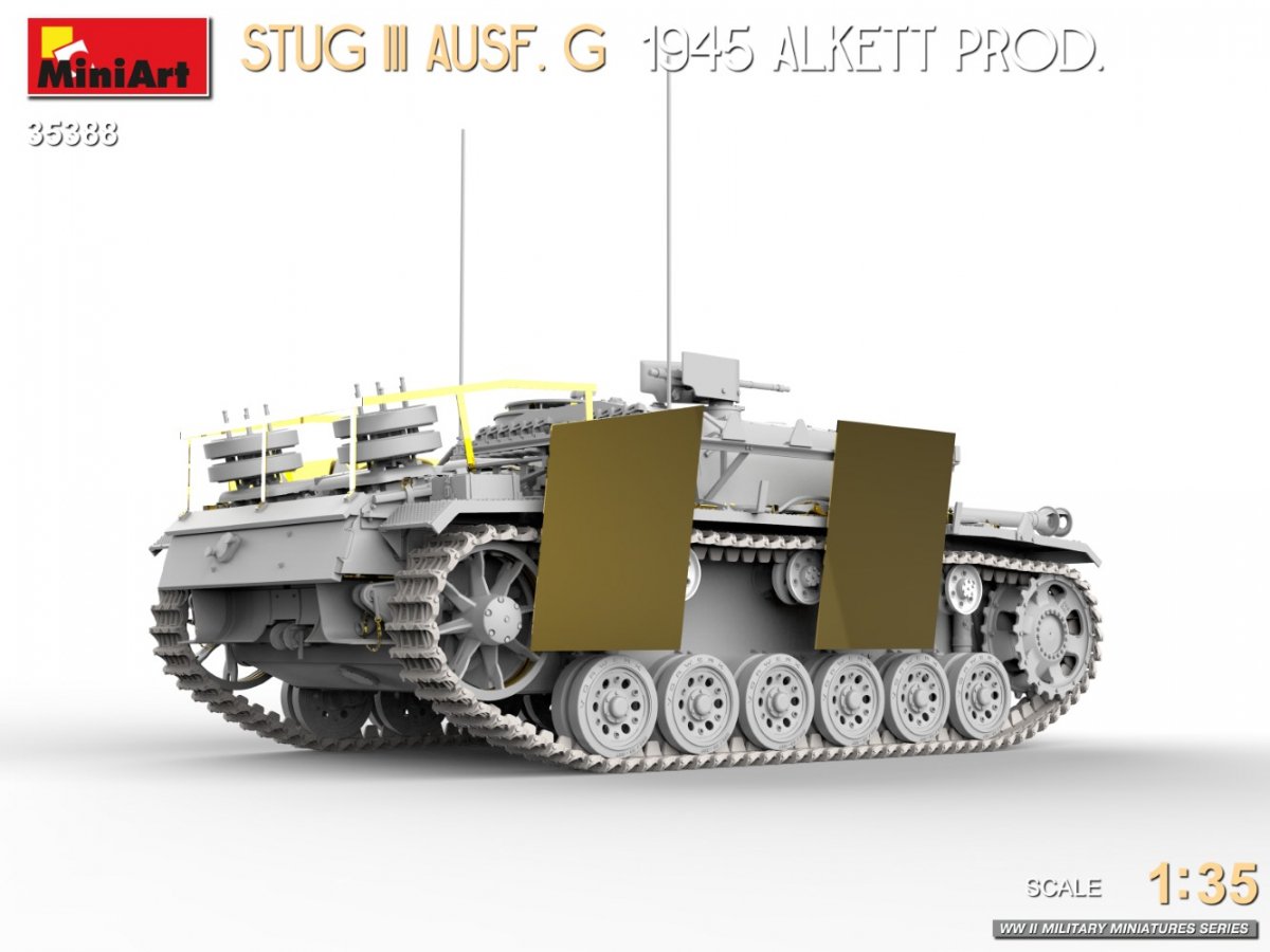 MiniArt 35388 STUG III AUSF. G 1945 ALKETT PROD. 1/35 – image 12