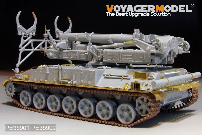 Modèle Voyager PE35901 Téléphone russe moderne 2K11A avec 9M8M Krug-a Basic pour TRUMPETER 1/35 – image 2