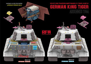 Rye Field modèle 5138 King Tiger allemand Pz.Kpfw. VIAusf. B Ardennes 1944 Upgrade Version 1/35 – image 6