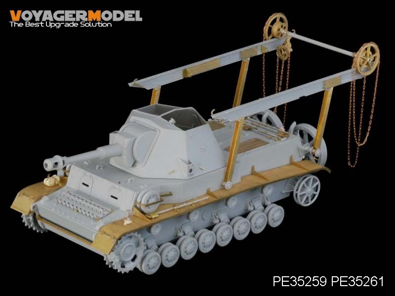 Maquette Voyager PE35259 Heuschrecke IVb « Grasshopper » allemand de la Seconde Guerre mondiale pour Trumpeter 00373 1/35 – Bild 5