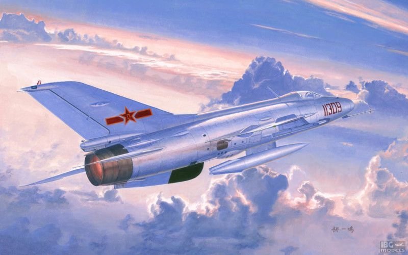 Trumpeter 02860 J-7B Chasseur (1/48)