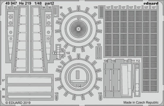 Edouard 49947 He 219 1/48 TAMIYA – image 2