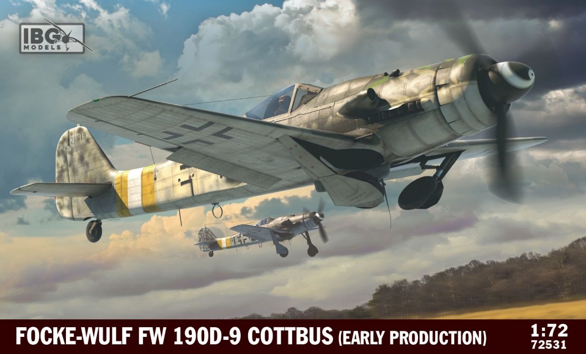 IBG 72531 Focke Wulf Fw 190D-9 Cottbus (première production) 1/72