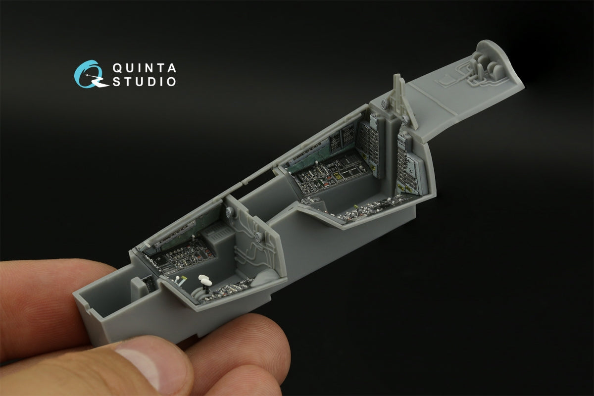 Intérieur imprimé en 3D et coloré sur papier décalcomanie Quinta Studio QD48405 F-14D (Hobby Boss) 1/48  – image 8