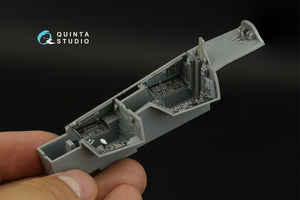 Intérieur imprimé en 3D et coloré sur papier décalcomanie Quinta Studio QD48405 F-14D (Hobby Boss) 1/48  – image 8