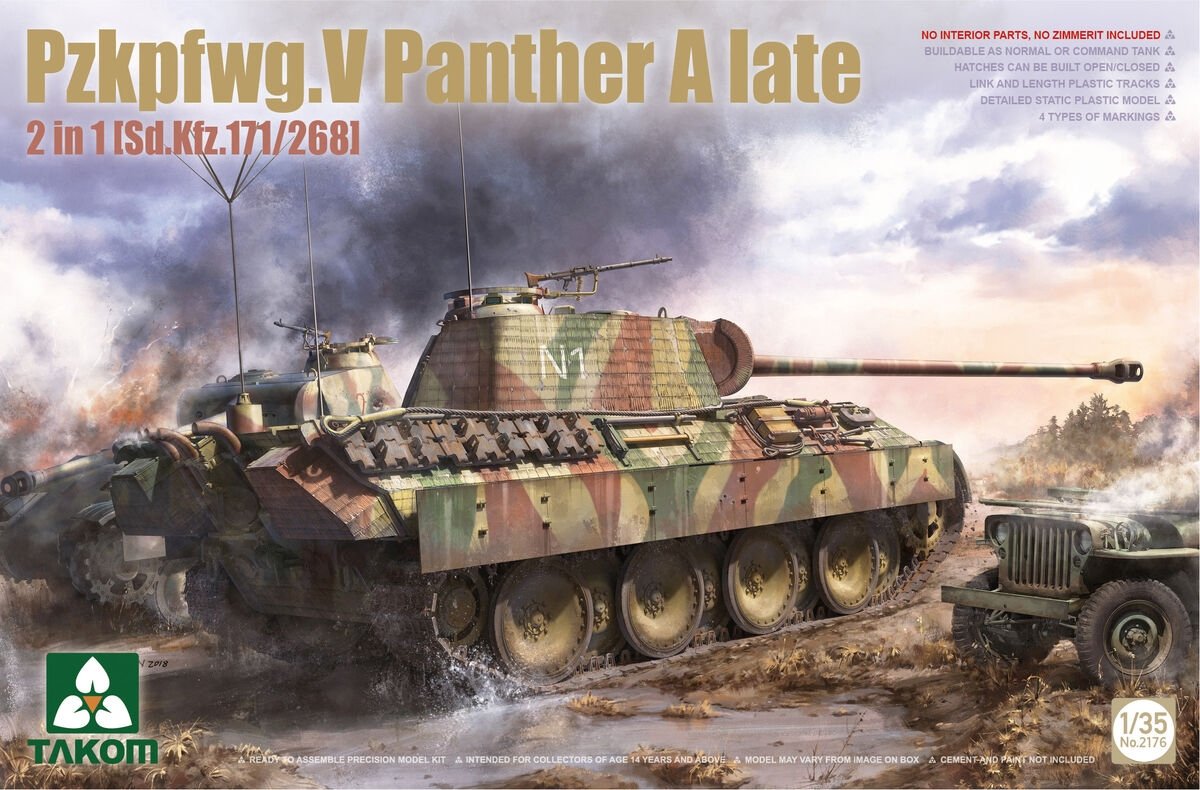Takom 2176 Sd.Kfz. 171 Panthère A Fin 1/35
