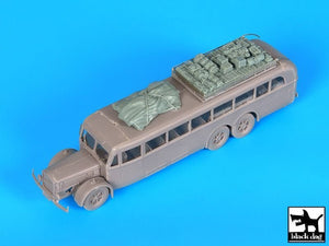 Ensemble d&amp;#39;accessoires Black Dog T72106 Voman Omnibus 7 ou 660 pour Roden 1/72