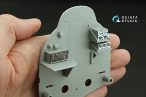 Quinta Studio QD32224 Boeing B-17G Radio operator&amp;#39;s compartment. 3D-Printed coloured Interior on decal paper (HK models) 1/32 – zdjęcie 9